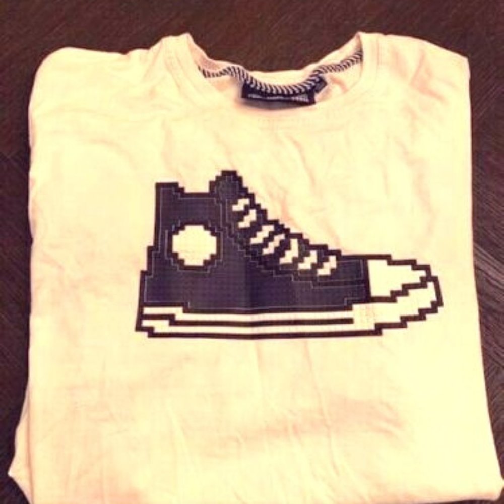 Mostly Heard Rarely Seen White T Shirt XL High Top